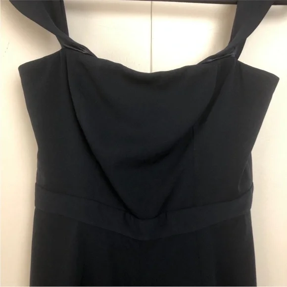 JAYGODFREY Off-Shoulder Black Jumpsuit